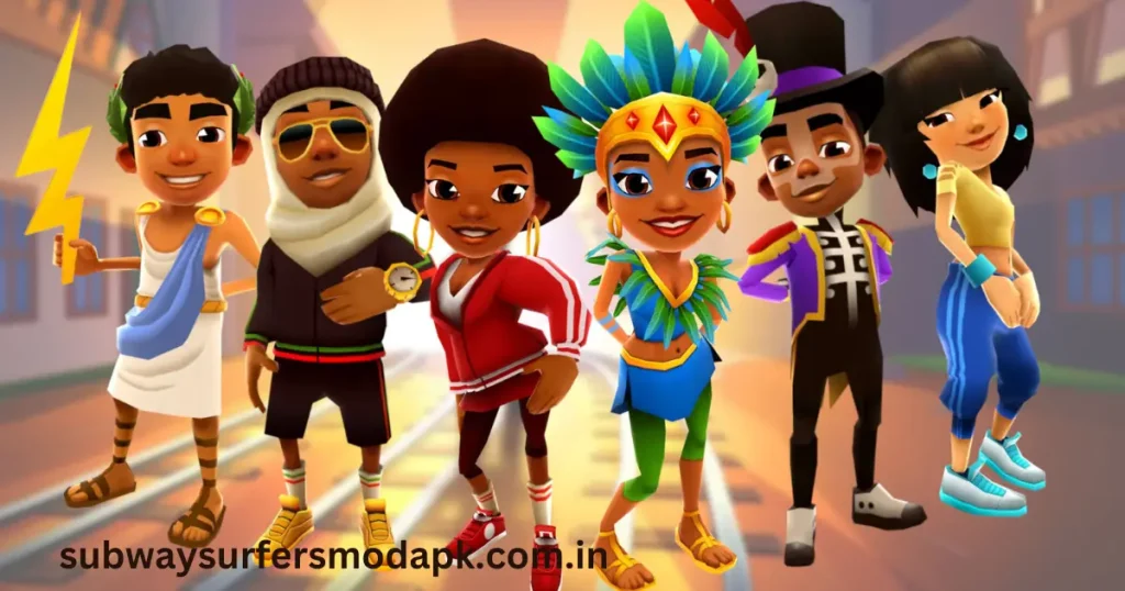 Subway Surfers Mod APK Characters